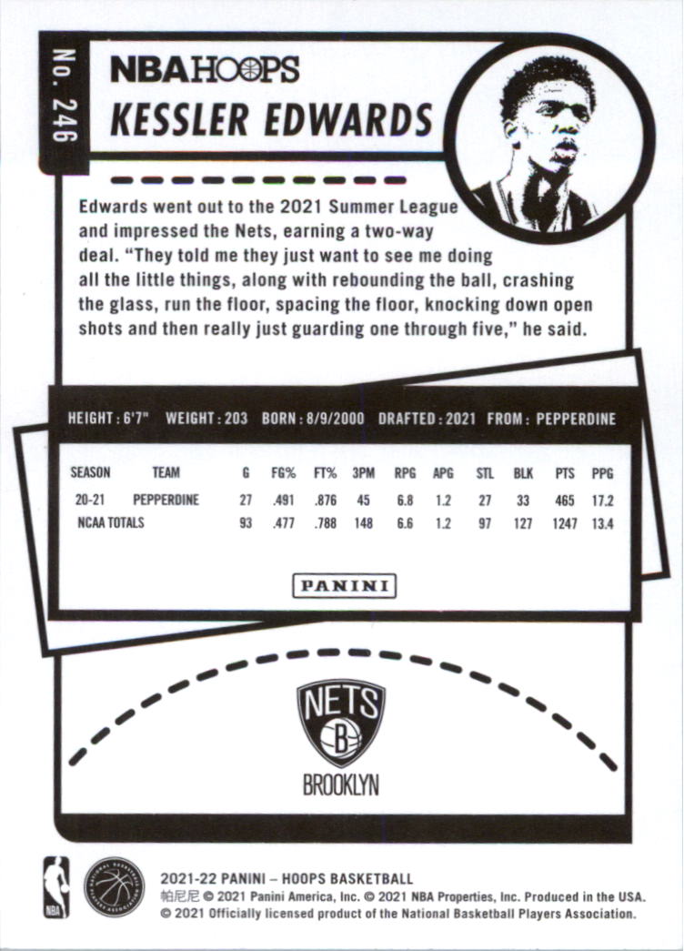 2021-22 Hoops Basketball Card Pick - Picture 485 of 493
