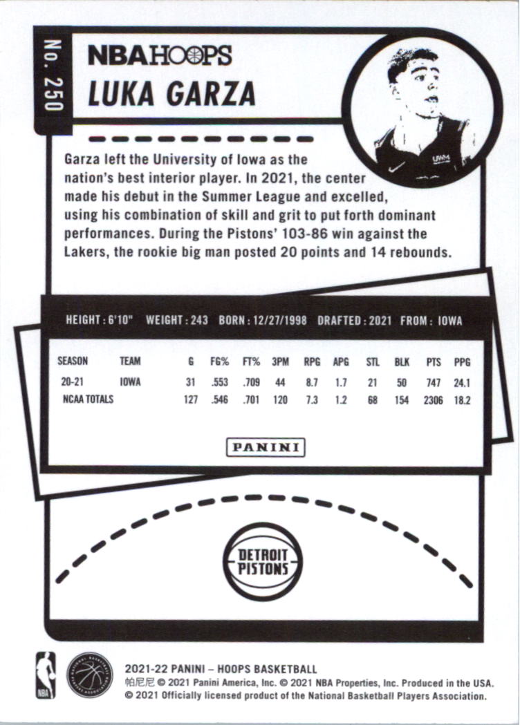 2021-22 Hoops Basketball Card Pick - Picture 493 of 493