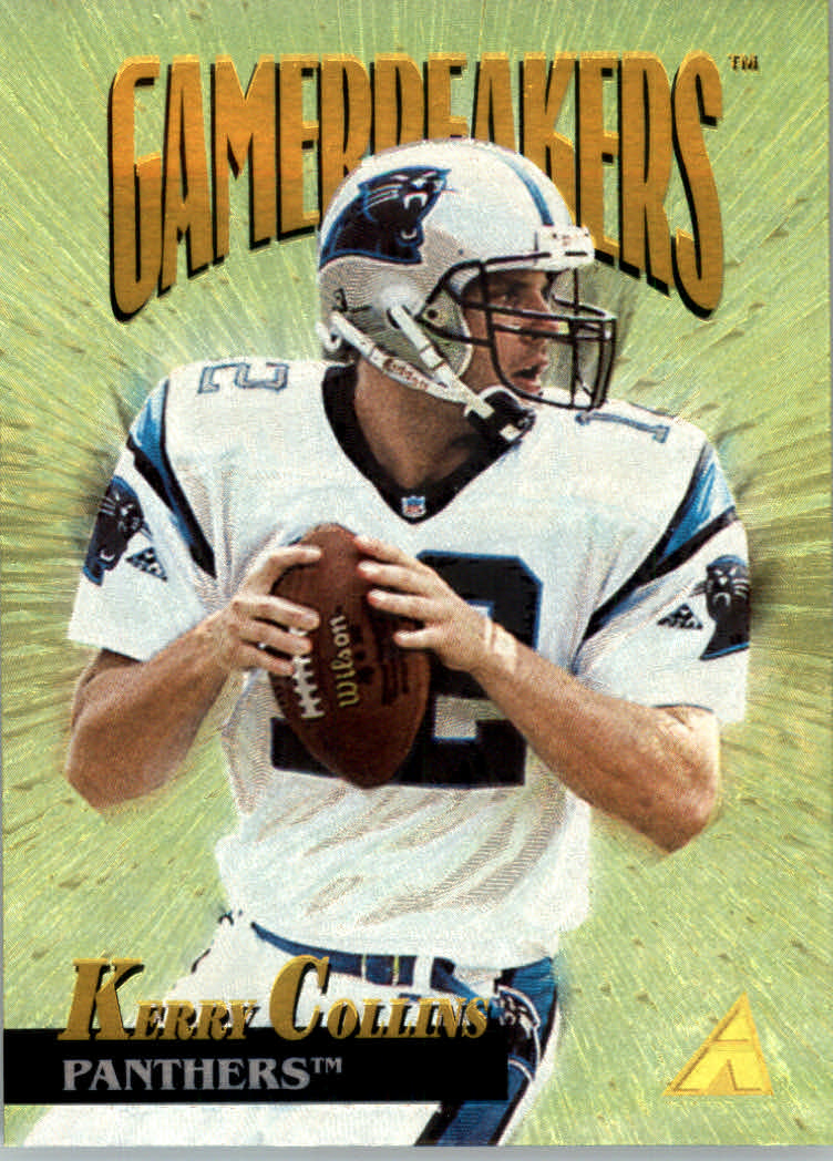 1995 Pinnacle Football "Gamebreakers" Insert Cards - Picture 18 of 19