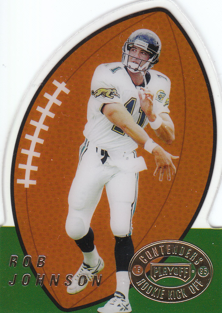 Tarjetas insertadas de fútbol americano "Rookie Kickoff" Playoff Contenders 1995 - Imagen 10 de 19