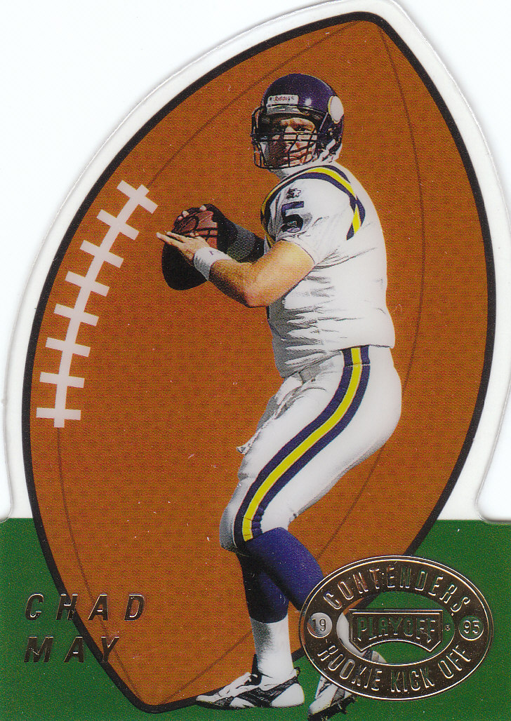 Tarjetas insertadas de fútbol americano "Rookie Kickoff" Playoff Contenders 1995 - Imagen 12 de 19