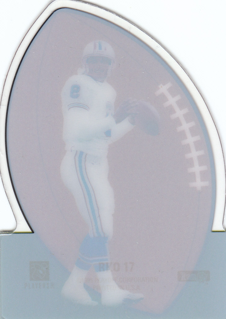 Tarjetas insertadas de fútbol americano "Rookie Kickoff" Playoff Contenders 1995 - Imagen 15 de 19