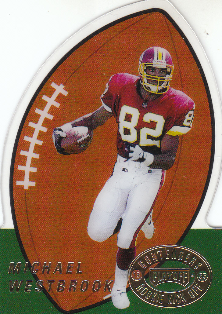 Tarjetas insertadas de fútbol americano "Rookie Kickoff" Playoff Contenders 1995 - Imagen 18 de 19