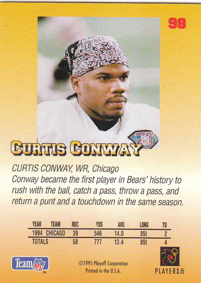 1995 Playoff Prime Football "Minis" Parallel Cards - Picture 73 of 119