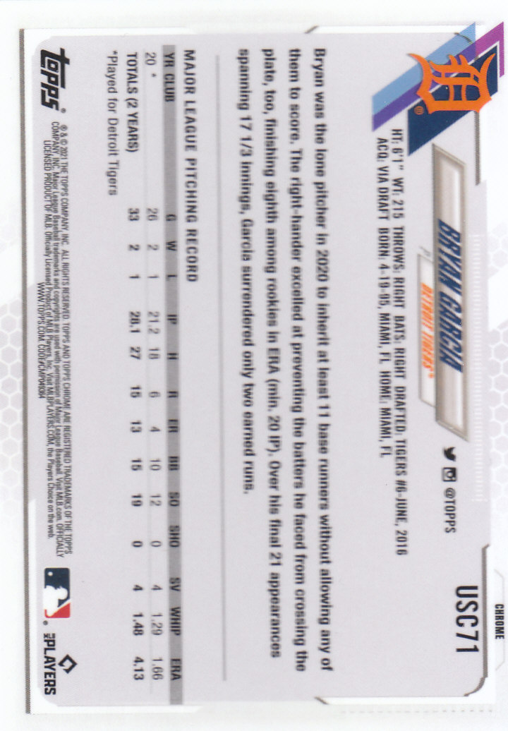 2021 Topps Chrome Update Baseball "Main Set" Cards #USC1 to #USC100V - Picture 105 of 153