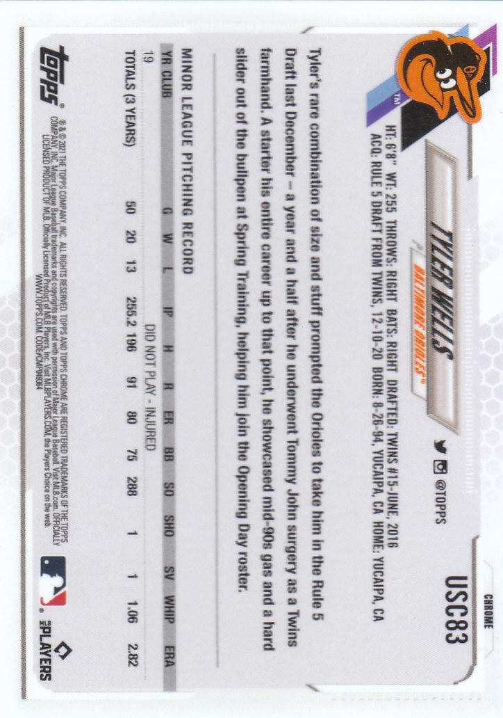 2021 Topps Chrome Update Baseball "Main Set" Cards #USC1 to #USC100V - Picture 127 of 153