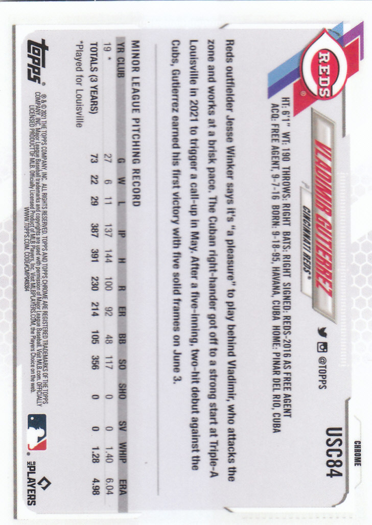 2021 Topps Chrome Update Baseball "Main Set" Cards #USC1 to #USC100V - Picture 129 of 153