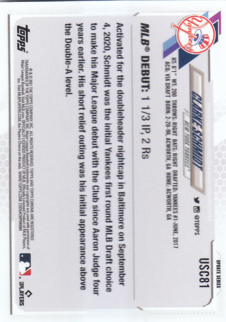 2021 Topps Chrome Update Baseball "Main Set" Cards #USC1 to #USC100V - Picture 123 of 153