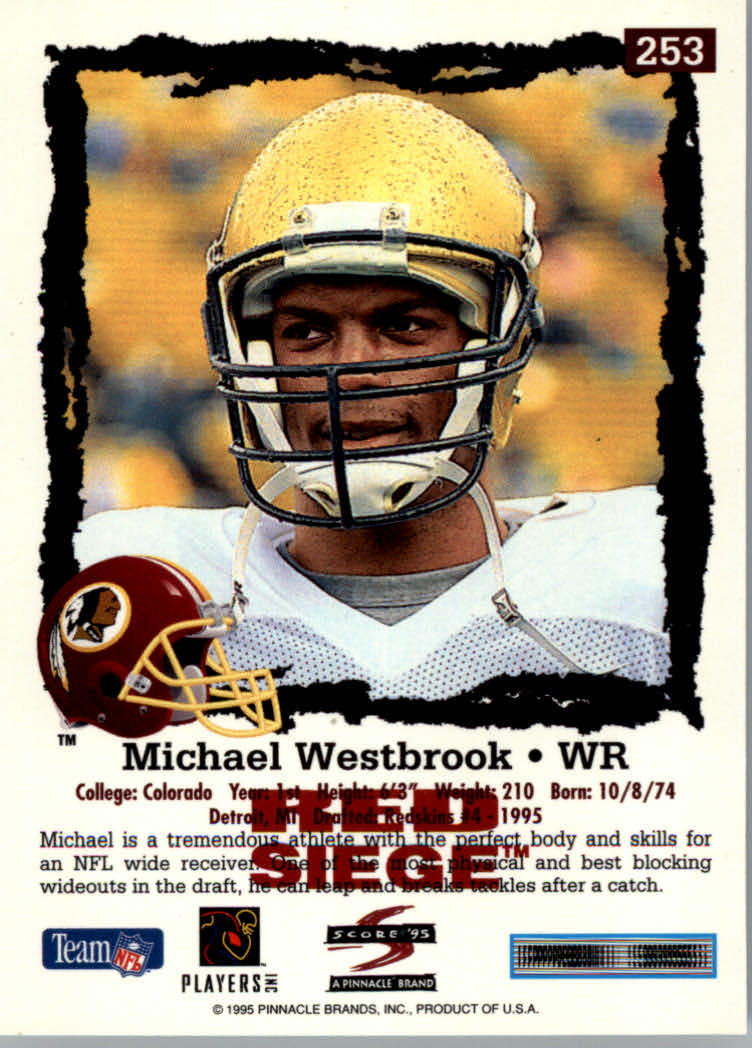 Tarjetas paralelas 1995 Score Football "Red Siege Artist's Proofs" - Imagen 29 de 29