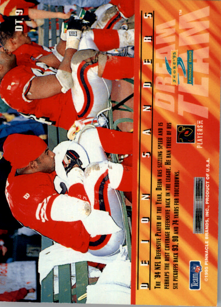 Score Calcio 1995 "Dream Team" Inserto Carte - Foto 5 di 7