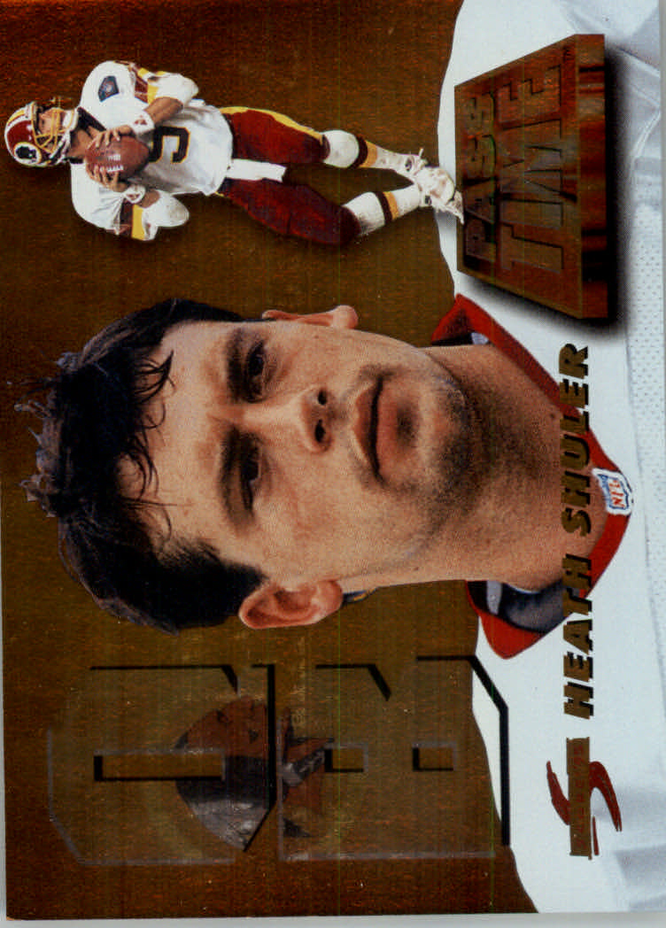 1995 Score Football "Pass Time" Insert Cards - Bild 4 von 9