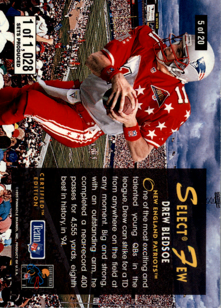1995 Select Certified Fútbol "Seleccionar Pocas" Insertar e Insertar Tarjetas Paralelas - Imagen 15 de 25