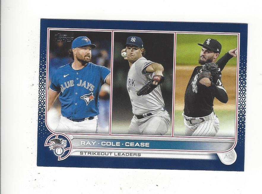 2022 Topps Now Postseason #PS-38 Kyle Wright Blue Parallel Card #d