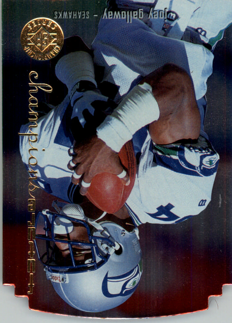 1995 SP Championship Football "Die Cuts" Parallel Cards - Picture 10 of 72