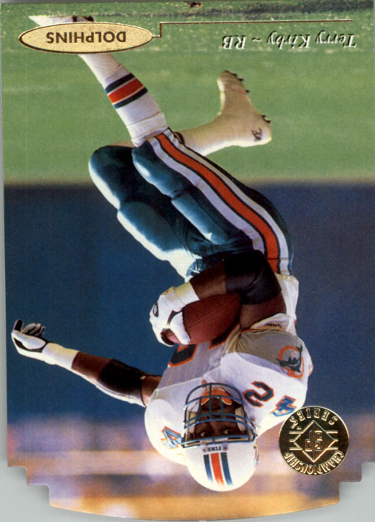 1995 SP Championship Football "Die Cuts" Parallel Cards - Picture 34 of 72
