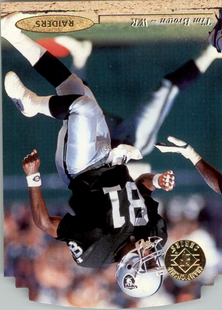 1995 SP Championship Football "Die Cuts" Parallel Cards - Picture 48 of 72