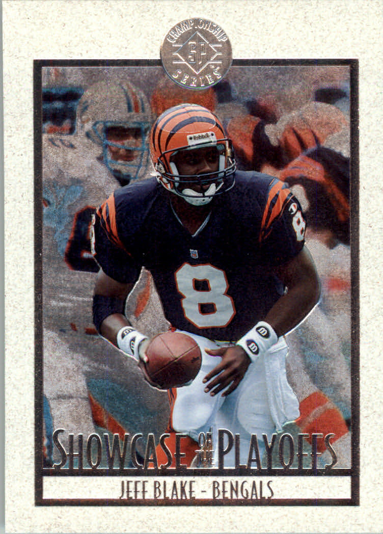 1995 SP Championship Football "Playoff Showcase" Inserto e Inserto Paralela Tarjeta - Imagen 12 de 18