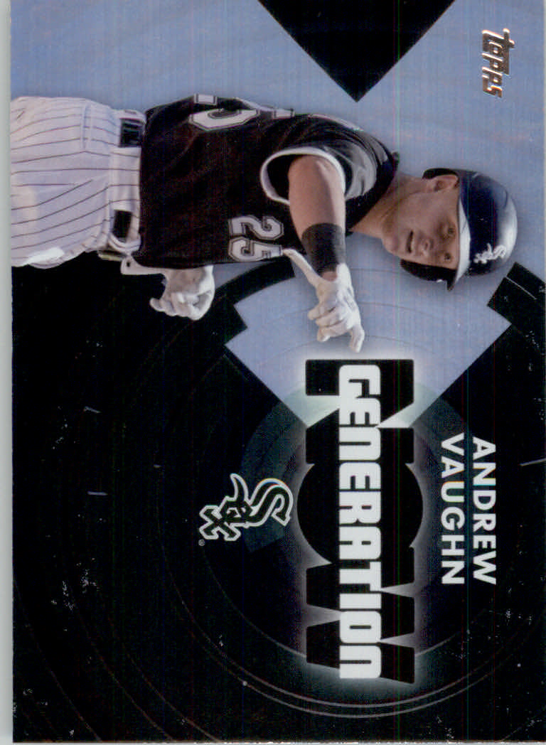 Tarjetas insertadas y paralelas de béisbol Topps 2022 "Generation Now" - Imagen 4 de 17