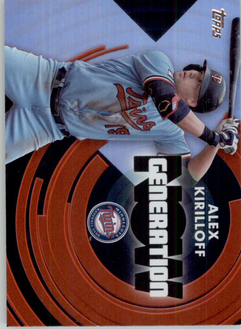 Tarjetas insertadas y paralelas de béisbol Topps 2022 "Generation Now" - Imagen 8 de 17