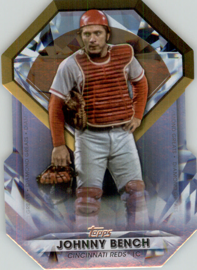 Tarjetas insertadas 2022 Topps de béisbol "Diamond Greats Die Cuts" - Imagen 10 de 19