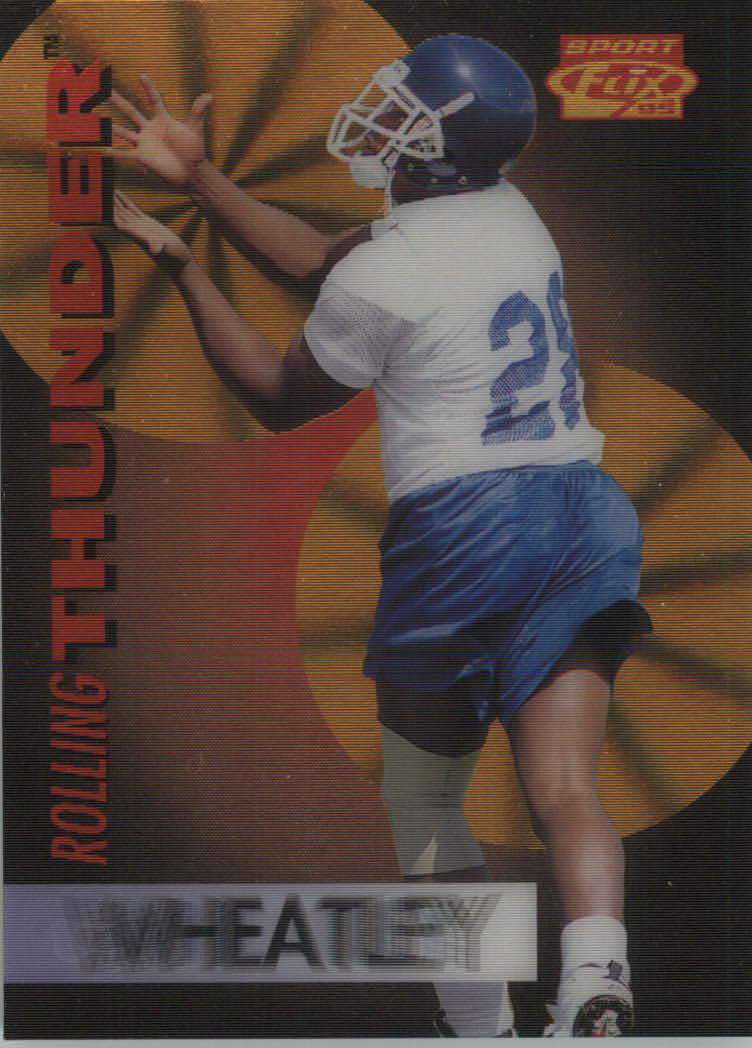 Inserti Sportflix (Pinnacle) Calcio Rolling Thunder e Rookie Lightning 1995 - Foto 2 di 9