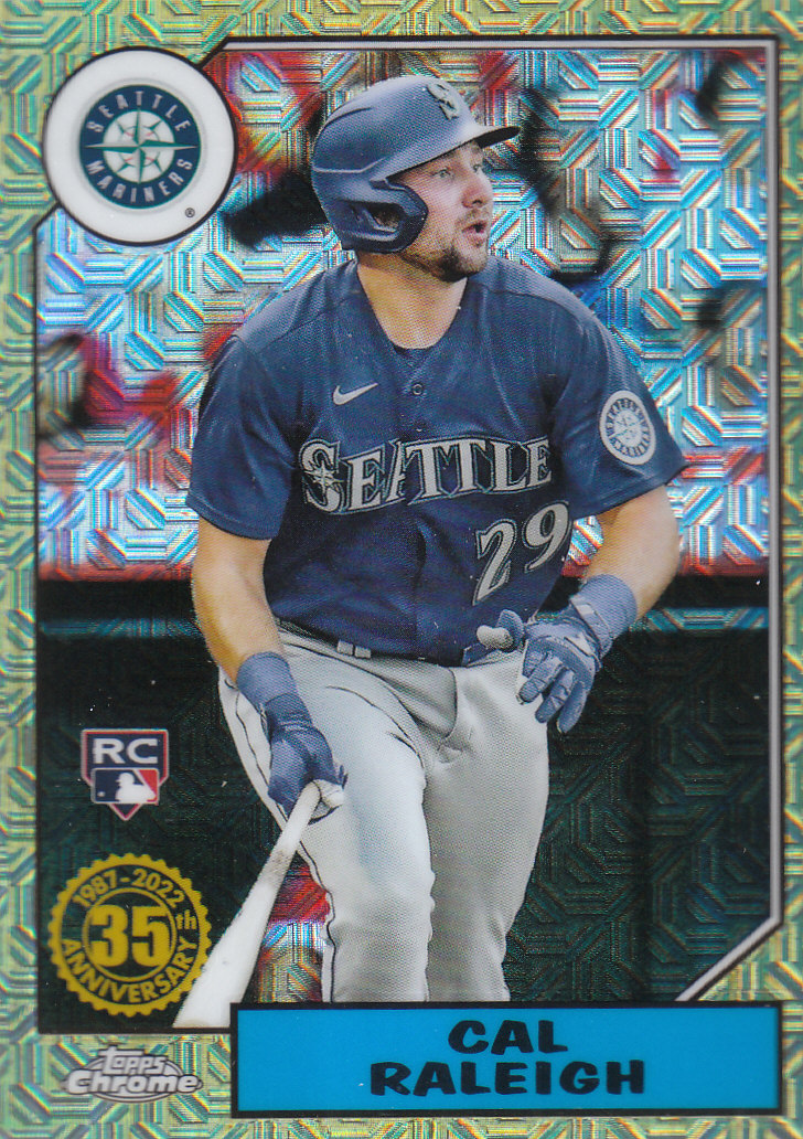 Tarjetas insertadas 2022 Topps Baseball "'87 Topps Silver Pack Chrome" - Imagen 12 de 45