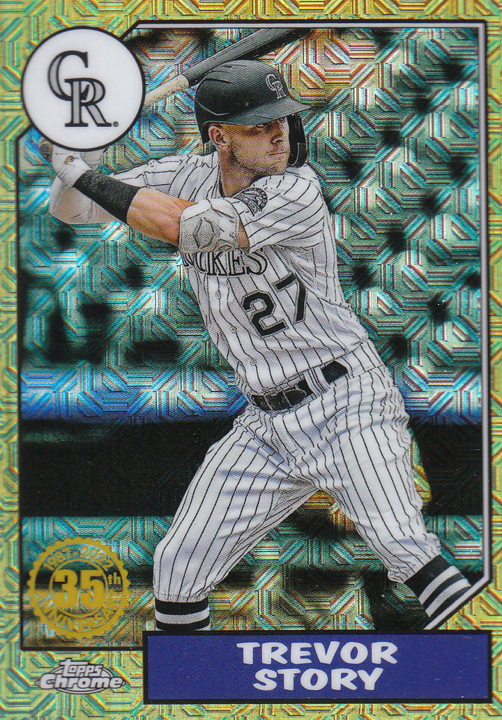 Tarjetas insertadas 2022 Topps Baseball "'87 Topps Silver Pack Chrome" - Imagen 14 de 45