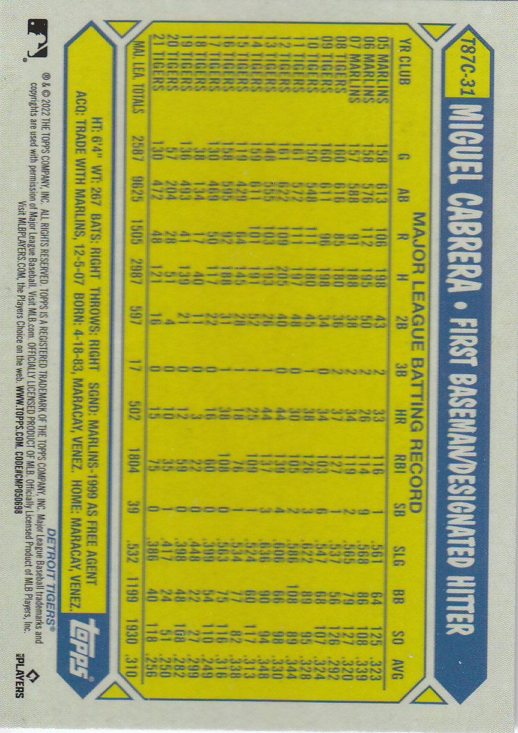 Tarjetas insertadas 2022 Topps Baseball "'87 Topps Silver Pack Chrome" - Imagen 19 de 45