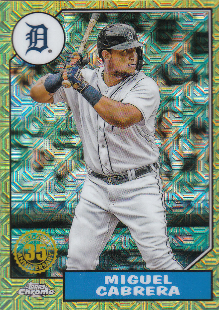 Tarjetas insertadas 2022 Topps Baseball "'87 Topps Silver Pack Chrome" - Imagen 18 de 45