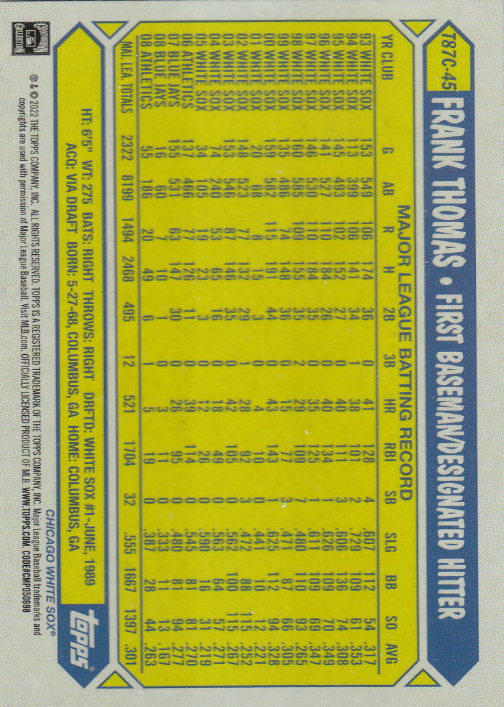 Tarjetas insertadas 2022 Topps Baseball "'87 Topps Silver Pack Chrome" - Imagen 21 de 45