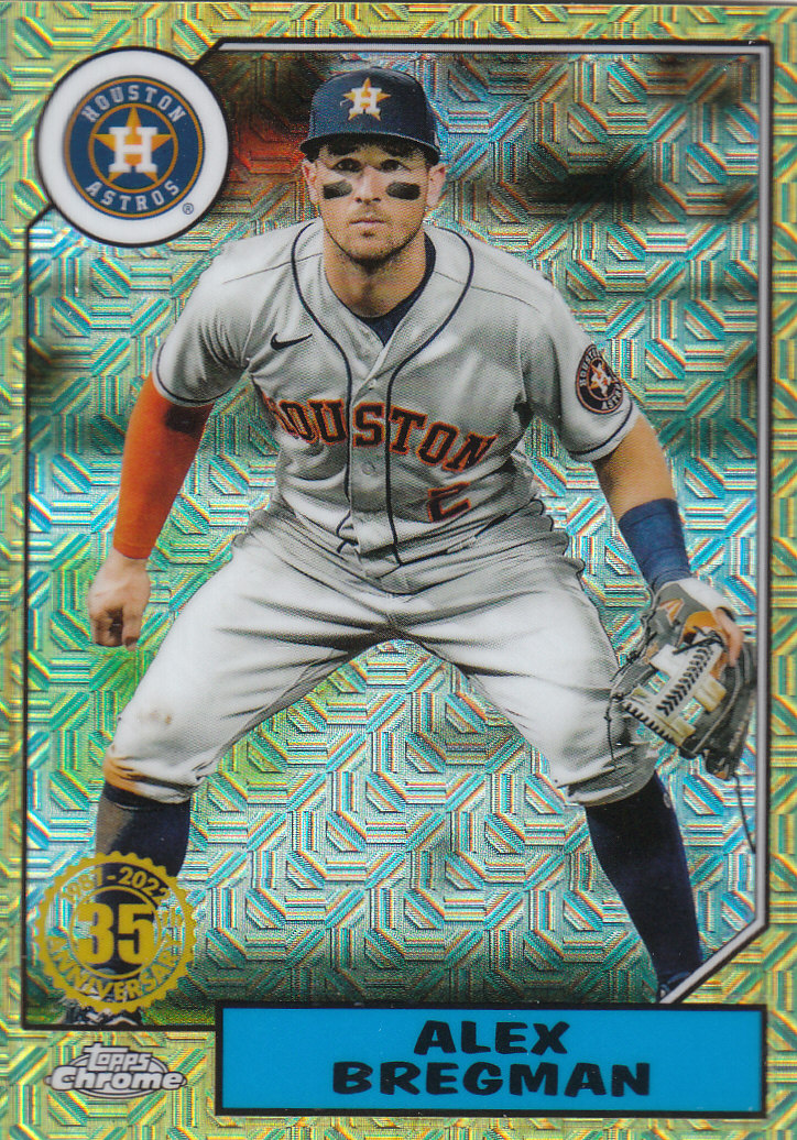Tarjetas insertadas 2022 Topps Baseball "'87 Topps Silver Pack Chrome" - Imagen 22 de 45