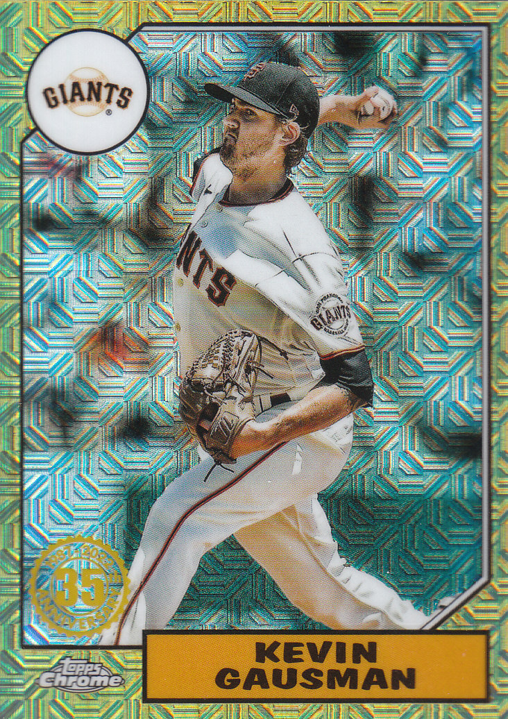 Tarjetas insertadas 2022 Topps Baseball "'87 Topps Silver Pack Chrome" - Imagen 24 de 45