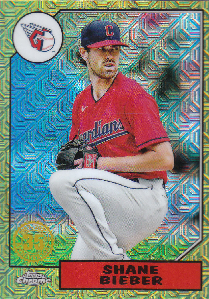 Tarjetas insertadas 2022 Topps Baseball "'87 Topps Silver Pack Chrome" - Imagen 26 de 45
