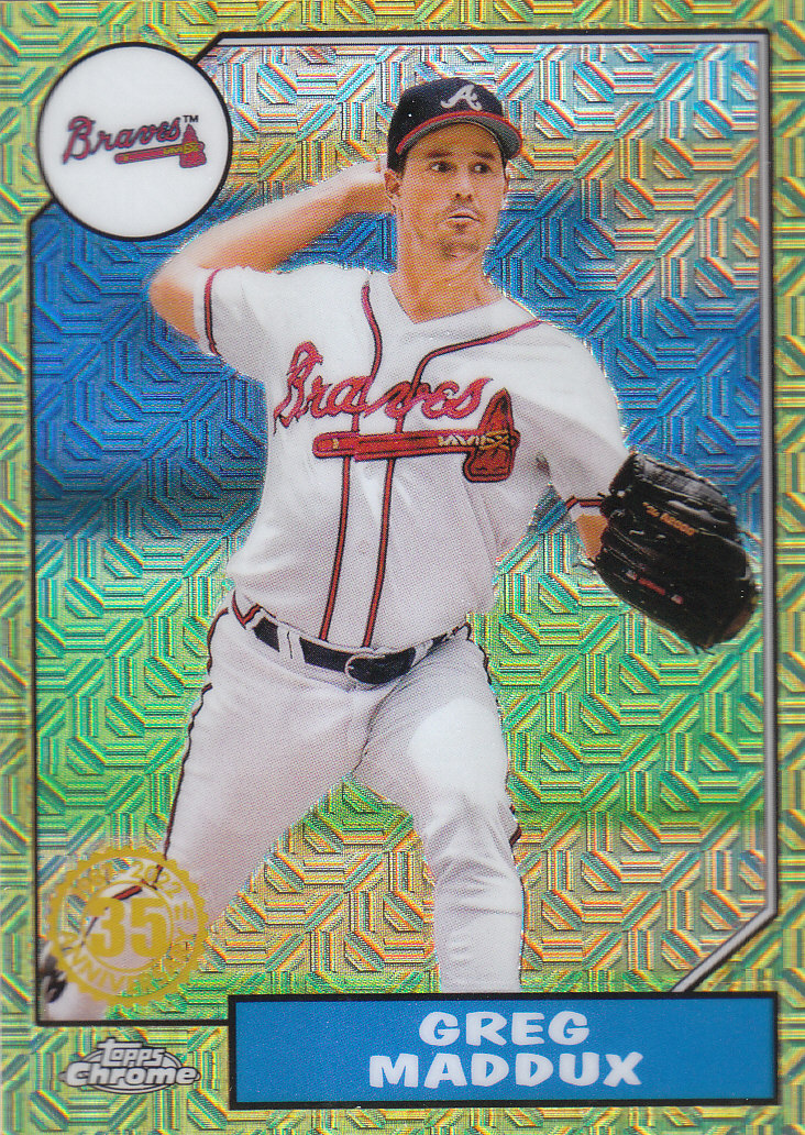 Tarjetas insertadas 2022 Topps Baseball "'87 Topps Silver Pack Chrome" - Imagen 32 de 45