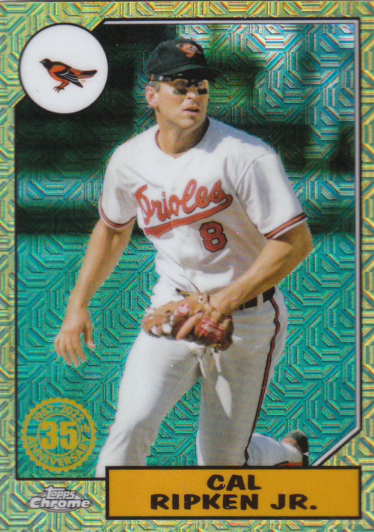 Tarjetas insertadas 2022 Topps Baseball "'87 Topps Silver Pack Chrome" - Imagen 36 de 45