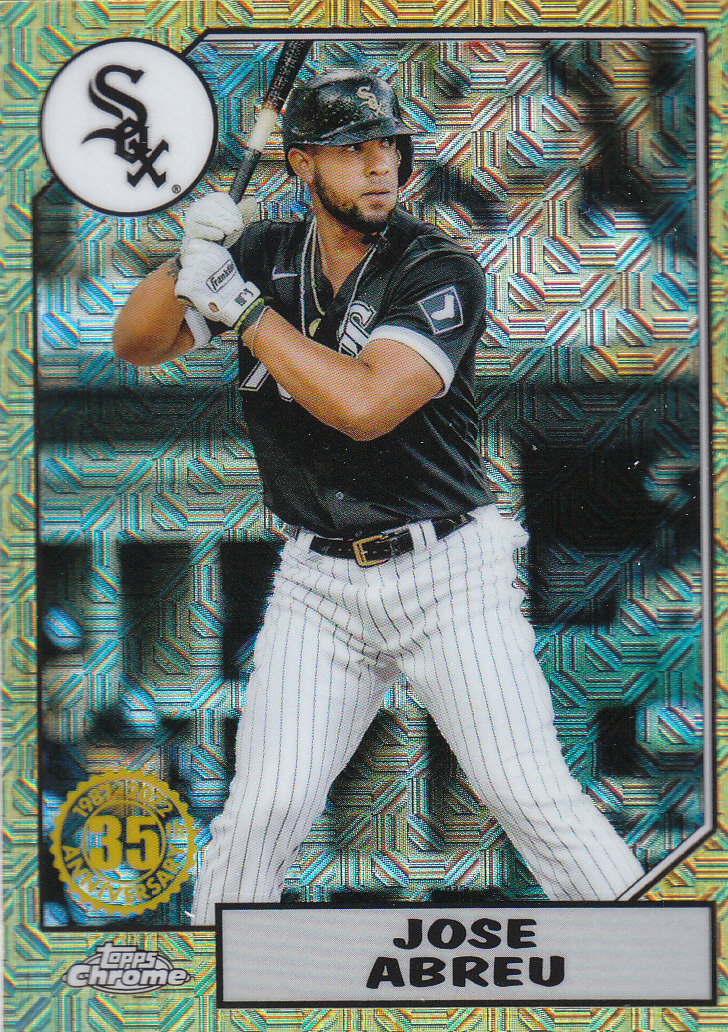 Tarjetas insertadas 2022 Topps Baseball "'87 Topps Silver Pack Chrome" - Imagen 38 de 45
