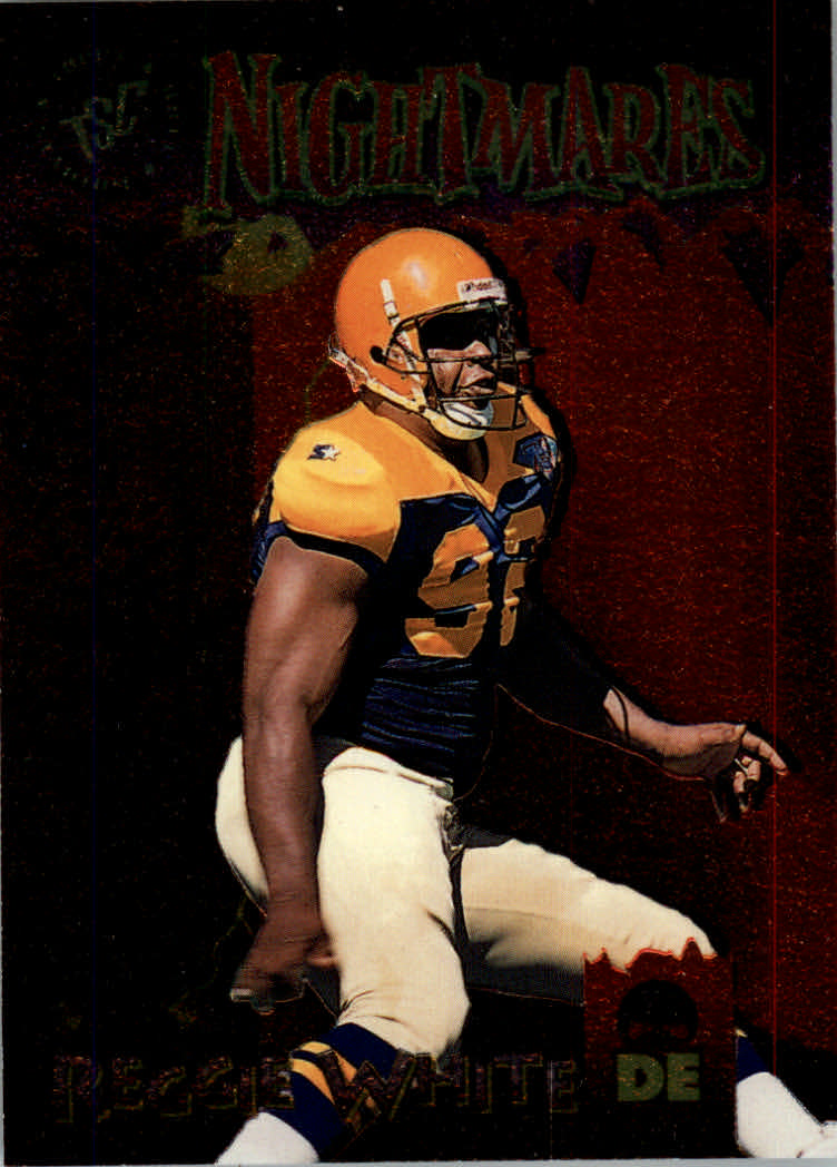 1995 Stadium Club Football "Nightmares" Insert Cards - Bild 2 von 13