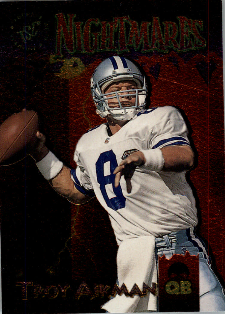 1995 Stadium Club Football "Nightmares" Insert Cards - Bild 6 von 13