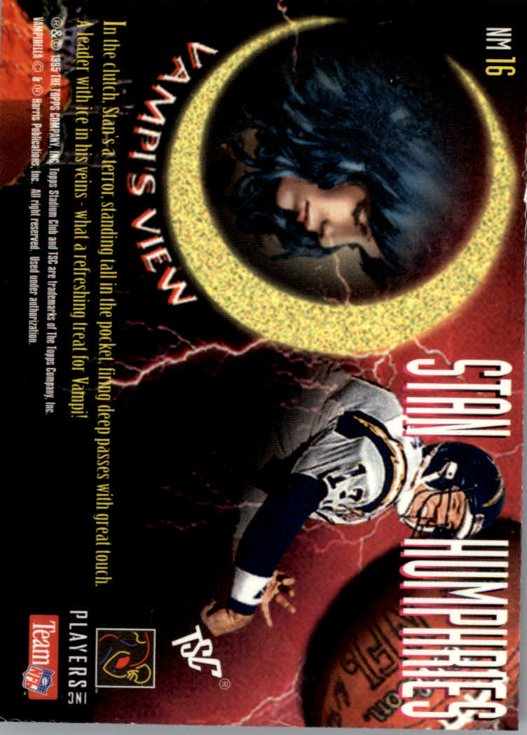1995 Stadium Club Football "Nightmares" Insert Cards - Bild 9 von 13