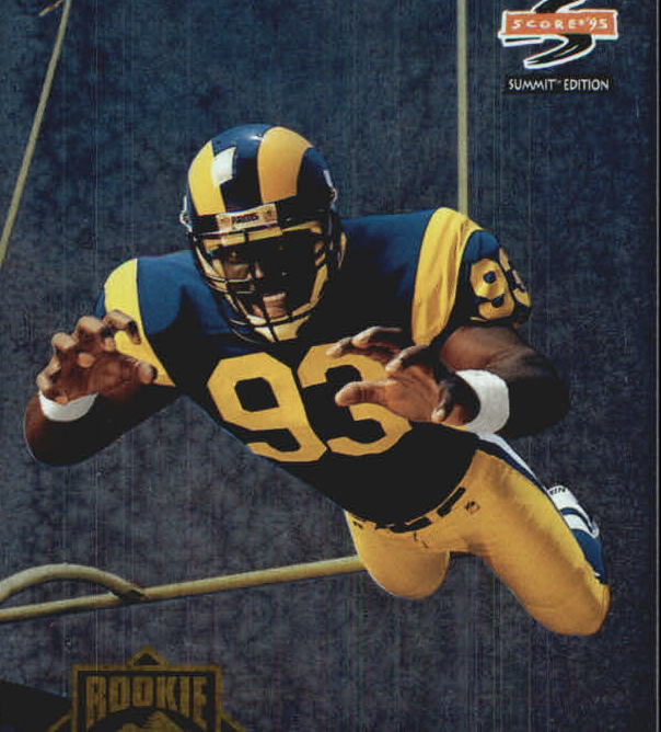 1995 Summit Rookie Summit St. Louis Rams Football Card #1 Kevin Carter | eBay