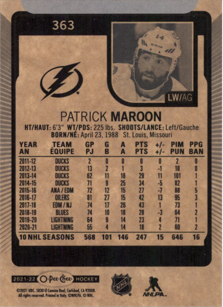 2021-22 O-Pee-Chee Hockey Card Pick 251-500 - Picture 221 of 495