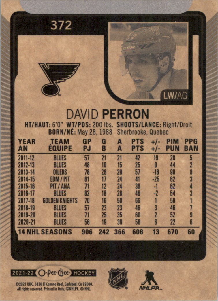 2021-22 O-Pee-Chee Hockey Card Pick 251-500 - Picture 239 of 495