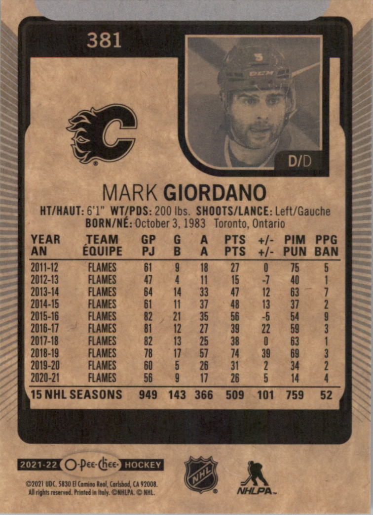 2021-22 O-Pee-Chee Hockey Card Pick 251-500 - Picture 257 of 495