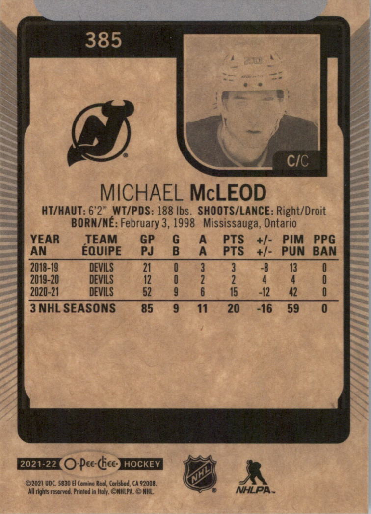 2021-22 O-Pee-Chee Hockey Card Pick 251-500 - Picture 265 of 495