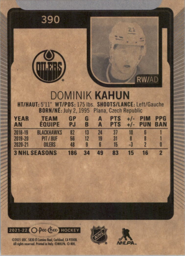 2021-22 O-Pee-Chee Hockey Card Pick 251-500 - Picture 275 of 495