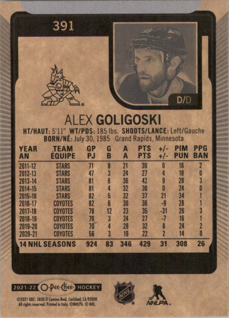 2021-22 O-Pee-Chee Hockey Card Pick 251-500 - Picture 277 of 495