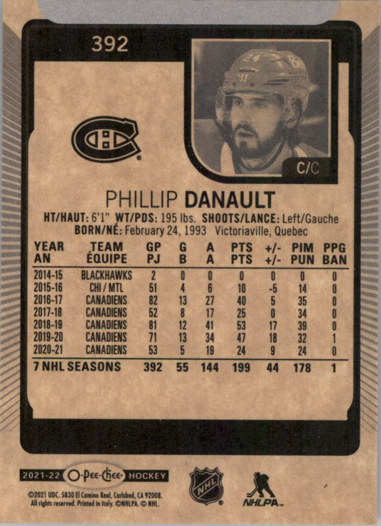 2021-22 O-Pee-Chee Hockey Card Pick 251-500 - Picture 279 of 495