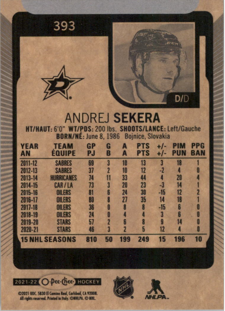 2021-22 O-Pee-Chee Hockey Card Pick 251-500 - Picture 281 of 495