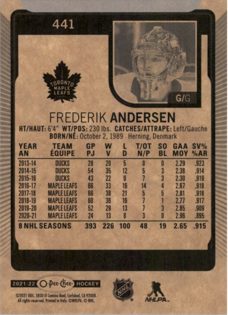 2021-22 O-Pee-Chee Hockey Card Pick 251-500 - Picture 377 of 495