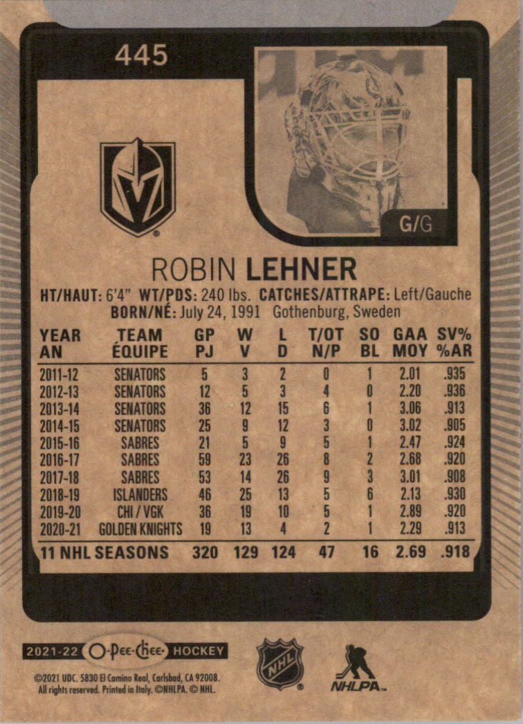 2021-22 O-Pee-Chee Hockey Card Pick 251-500 - Picture 385 of 495